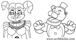 Five nights at freddy's fans won't want to miss this awesome coloring book! Free Printable Five Nights At Freddy S Fnaf Coloring Pages