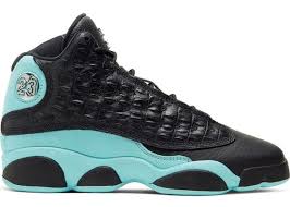 Retro 13 Black And Blue Jordan 13 Retro Atmosphere Grey Gs In 2020 Air Jordans Retro Jordan Retro 13 Black Jordan Shoes Girls