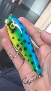 Pin By Kermett Adams On Pluggen Airbrush Diy Fishing Bait Lure Making Fish Patterns
