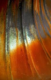 Corrosion Sheet Metal Rusty Colors Aqua Orange By Lensandlight Abstract Photography Abstract Color Textures