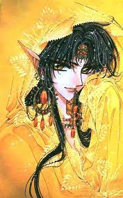Clamp Manga Art Anime Elf Manga Art Red River Manga