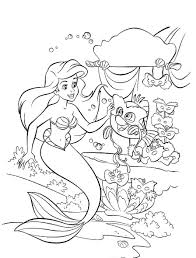 See more ideas about ariel coloring pages, coloring pages, mermaid coloring pages. Little Mermaid Ariel Coloring Pages Print For Girls Beautiful Images