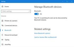 Windows users will find bluetooth in settings > devices > bluetooth (or you may have a shortcut on your taskbar). How To Fix Bluetooth Problems In Windows 10