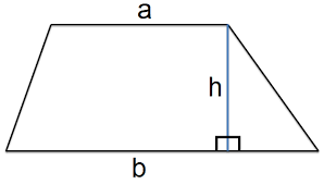 Find the area of a trapezoid with bases 20 cm and 14 cm and he… 125 feet squared. Area Of Trapezium