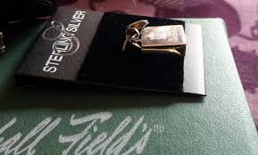 Marshall Field's Bag Vintage Sterling Silver Charm