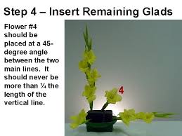Vertical line design flower arrangement. Floral Design The L Line Arrangement Created By