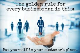 The Golden Rule For Every Businessman Is This Put Yourself In Your Customer S Pl Social Media Management Services Inspirational Quotes Motivation Business Man