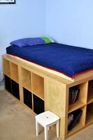6 Ways To Hack A Platform Storage Bed From Ikea Products Diy Storage Bed Ikea Platform Bed Platform Bed With Storage