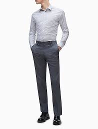 You can buy slim fit shirts, but they will still need further tailoring. Extreme Slim Fit Allover Print Temperature Regulation Dress Shirt Calvin Klein