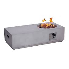 The sleek black marble tabletop looks like granite, but doesn't conduct heat as much as granite does, making it safer for you and your family. Sunbeam Sunbeam The Coronado Fire Pit Table The Home Depot Canada