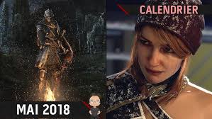 CALENDRIER : LES SORTIES JEUX VIDEO MAI 2018