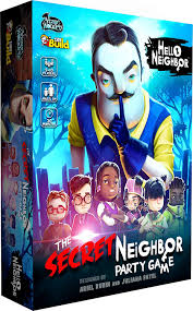 Really enjoying climbing through that backyard window? Amazon Com Arcane Wonders Hello Neighbor The Secret Neighbor Party Game Toys Games