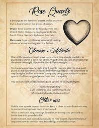 First, cleanse it with sage or clear quartz and then, you can plant your intentions into your rose quartz. Rose Quartz Love Activation Clean Charge Guide Spells8