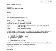 Cara mengirim surat lamaran kerja via email. Download 43 Contoh Surat Lamaran Kerja Menarik Baik Dan Benar 2021 Bentuk Doc Pdf