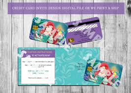 The disney visa card and 2. Credit Card Invitations Delightful Events Co