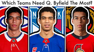 Byfield is considered a top prospect for the 2020 nhl entry draft.12 he is of jamaican descent from his father, clinton.3. Which Team Needs Quinton Byfield The Most 2020 Nhl Draft Habs Sens Ny Rangers Prospect Talk Youtube