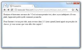 Organisez Votre Texte Apprenez A Creer Votre Site Web Avec Html5 Et Css3 Openclassrooms