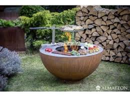 Soldes 10 Boules A 135 Votre Brasero Boule En Demi Lune Decouvrez Not Brasero Barbecue Plancha Plancha Brasero
