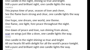 6 One Candle Lights The Way Youtube