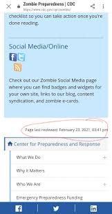 Cdc) is the national public health agency of the united states. Ø¨Ø§Ø±Ù‚ On Twitter Ø§Ù„Ù…Ø±ÙƒØ² Ø§Ù„Ø£Ù…Ø±ÙŠÙƒÙŠ Ù„Ù„Ø³ÙŠØ·Ø±Ø© Ø¹Ù„Ù‰ Ø§Ù„Ø£Ù…Ø±Ø§Ø¶ ÙˆØ§Ù„ÙˆÙ‚Ø§ÙŠØ© Ù…Ù†Ù‡Ø§ Cdc ÙŠÙ‚ÙˆÙ„ Ø¹Ù„ÙŠÙ†Ø§ Ø£Ù† Ù†ÙƒÙˆÙ† Ù…Ø³ØªØ¹Ø¯ÙŠÙ† Ù„Ù„ØªØºÙ„Ø¨ Ø¹Ù„Ù‰ Ø§Ù„Ø²ÙˆÙ…Ø¨ÙŠ Ø¨Ù†ÙØ³ Ø§Ù„Ø·Ø±ÙŠÙ‚Ø© Ø§Ù„ØªÙŠ Ù†Ø³ØªØ¹Ø¯ Ø¨Ù‡Ø§ Ù„Ø£ÙŠ ÙƒØ§Ø±Ø«Ø© Ø·Ø¨ÙŠØ¹ÙŠØ© ÙˆÙ‚Ø¯ ÙˆØ¶Ø¹ÙˆØ§ Ø®Ø·ÙˆØ§Øª Ù„ÙƒÙŠÙÙŠØ© Ø§Ù„Ù†Ø¬Ø§Ø©