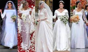 22 Most Iconic And Expensive Royal Wedding Dresses From Kate Middleton To Princess Diana Royal Wedding Dress Meghan Markle Wedding Dress Kate Wedding Dress