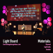 Light Board Light Board Church Stage Design Stage Design