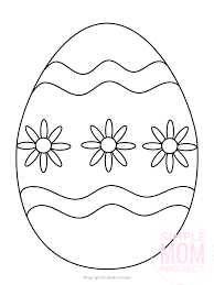 Click on your favorite easter egg themed. Easy Coloring Pages Easter Eggs All Round Hobby