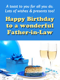 Best gift ideas of 2020. A Toast To You Happy Birthday Card For Father In Law Birthday Greeting Cards By Davia