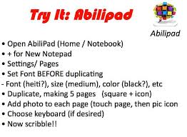 Aac Girls Abilipad App Tutorial Smart Chart