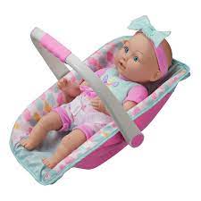 Buy My Sweet Love 13 Inch Baby Doll With Carrier And Handle Play Set Light Skin Tone 4 Pieces Included Pink Theme Online In Turkey 503949392