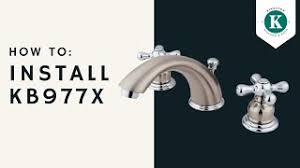 This prevents you from having to deal with a more final thoughts of kingston brass kitchen faucets. How To Install A Kingston Brass Kb977x Victoria Widespread Lavatory Faucet Youtube