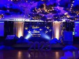 If you need party decorations and supplies, shindigz has you covered for any party theme. Decorations For Under The Stars Dinner Dance Starry Night Prom Star Theme Party Prom Themes