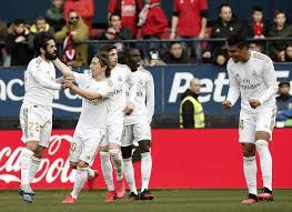 El real madrid se juega la liga ante osasuna. Osasuna 1 4 Real Madrid Bale Devoured On Return For Zidane S Side