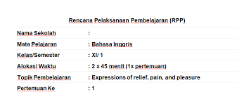 Chapter 18 learning through songs. Contoh Rpp Bahasa Inggris Kelas 11 Sma Kurikulum 2013