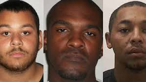 Three charged in assault with bats and knives