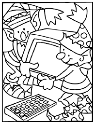Christmas ornament coloring page free coloring pages from crayola Christmas Elves Working Coloring Page Crayola Com