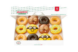 Half dozen assorted donut box. Krispy Kreme Japan Makes Donut Range Inspired By The Despicable Me Film Arab News Japan