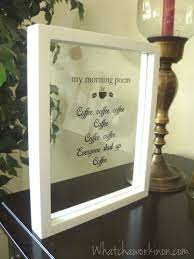 Vinyl On Glass Vinyl On Glass Frame Silhouette Cameo Projects Vinyl