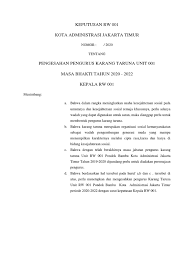 Karang taruna merupakan organisasi kepemudaan yang penting untuk anda ikuti,berikut ini merupakan beberapa penjelasan lengkap tentang dalam artikel kali ini,saya akan membahas secara tuntas tentang karang taruna. Sk Karang Taruna Rw 001 Pdf