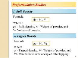 What Is The Difference Between Bulk Density Tapped Density