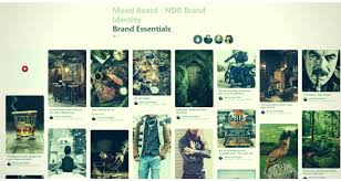 Open, clear, relational, committed, engaging brand values: A Pinterest Mood Board Is The Best Way To Begin Articulating Your Personal Brand