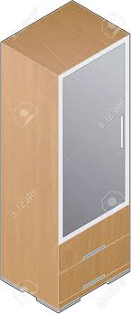 Presupuestos sin compromiso closet completo con 4 cajones $ 8000. Modern Style Grandes Closet De Madera Con Aluminio Y Puerta De Vidrio Fines Estilo Isometrico Ilustraciones Vectoriales Clip Art Vectorizado Libre De Derechos Image 3010605