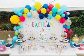 1st Birthday Decoration Ideas At Home For Boy 20 Creative First Birthday Party Themes First Birthday Party Decorations First Birthday Party Themes Confetti Birthday Party