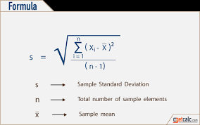 The calculate button is simply using for the calculation of your input data set. Standard Deviation S Calculator Statistics