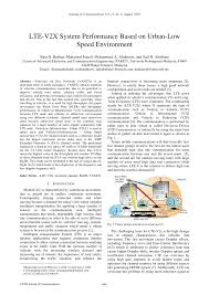 Their passions drive our unlimited ideas. Pdf Lte V2x System Performance Based On Urban Low Speed Environment