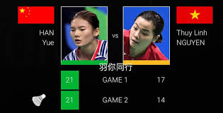 Nownews 2021/07/27 07:47 (36分鐘前) 越南羽球女將阮翠玲昨（26）日對戰戴資穎落敗，但甜美長相引發關注。. ç¾½ä½ åŒè¡Œ 2019å¹´æ³°å›½è¶…çº§500èµ›å¥³å•é¦–åœˆ éŸ©æ‚¦ ä¸­ èƒœ é˜®ç¿ çŽ² è¶Š 21 17 21 14 Facebook