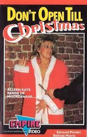 Don't Open 'Til Christmas (1984) Dutch vhs movie cover