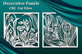 Decorative Panels Laser Cut Files Graphic By Amarylleart Creative Fabrica