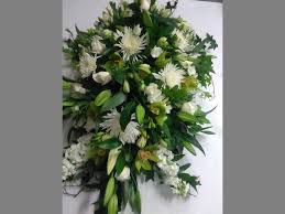 A colorful wreath might be appropriate for a woman or someone you know appreciated the color. Funeral Sympathy Flowers
