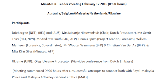 What is a prosecuting attorney? New Mh17 Leak Dutch Prosecutors Have Received No Us Satellite Evidence Of The Shoot Down By A Buk Missile Naked Capitalism